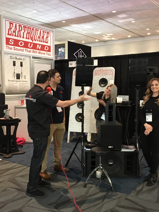 Earthquake Sound at NAMM 2018